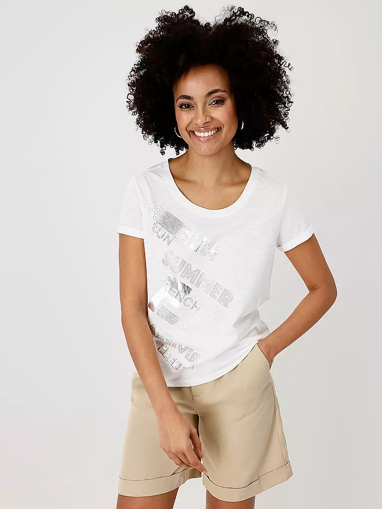 MONARI | T-Shirt SARDINIEN | Crema