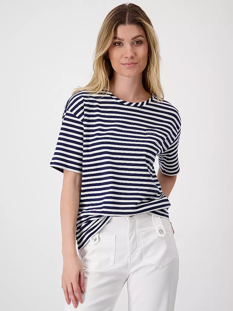 MONARI | T-Shirt | Azul oscuro