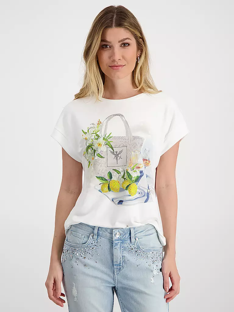 MONARI | T-Shirt | Crema