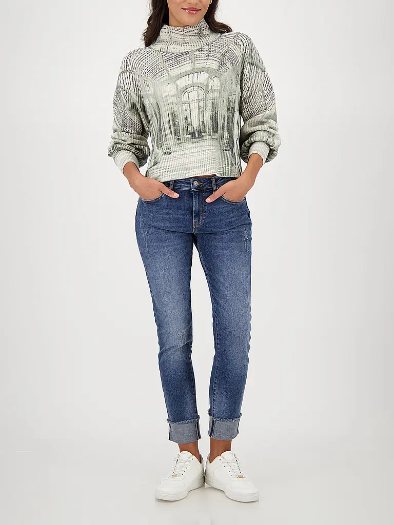 MONARI | Vaqueros Skinny Fit 7/8 | Azul