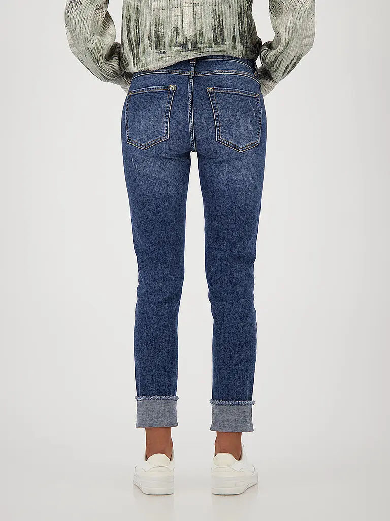 MONARI | Vaqueros Skinny Fit 7/8 | Azul