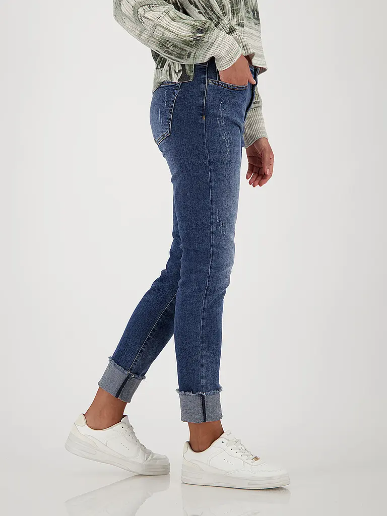 MONARI | Vaqueros Skinny Fit 7/8 | Azul