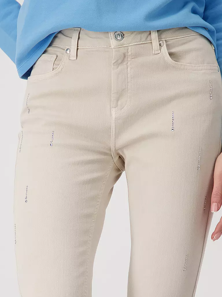 MONARI | Vaqueros Skinny Fit 7/8 | Beige