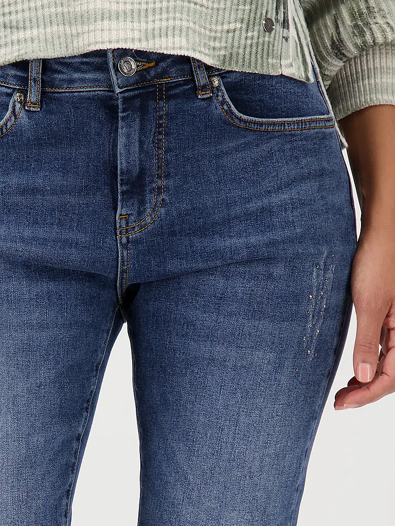 MONARI | Vaqueros Skinny Fit 7/8 | Azul