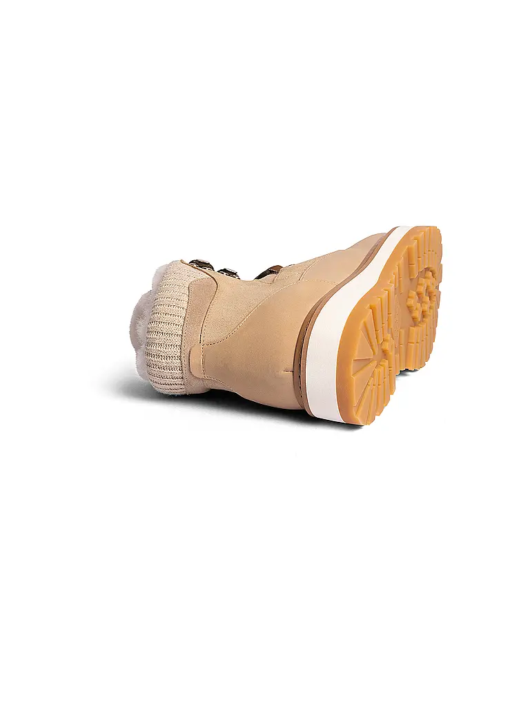MONO | Botas con cordones TAG CAP | Beige