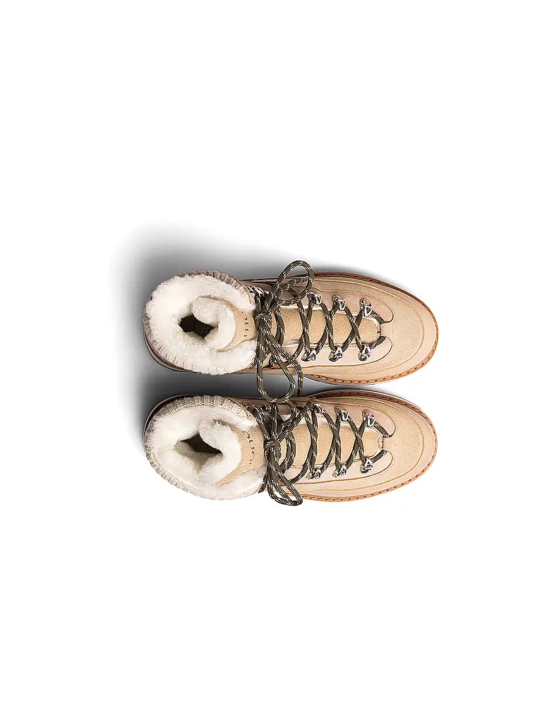 MONO | Botas con cordones TAG CAP | Beige