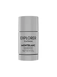 MONT BLANC | Explorer Platinum Desodorante en Barra 75g | Sin color