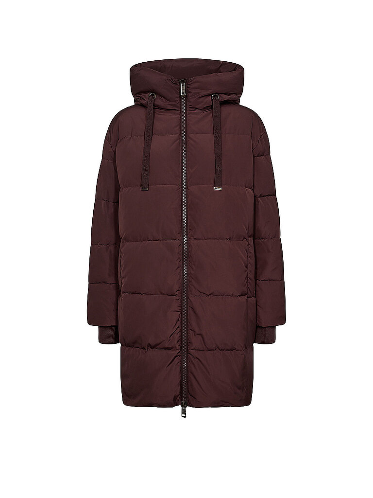 Daunenjacke MMNOVAAVON rojo oscuro XS