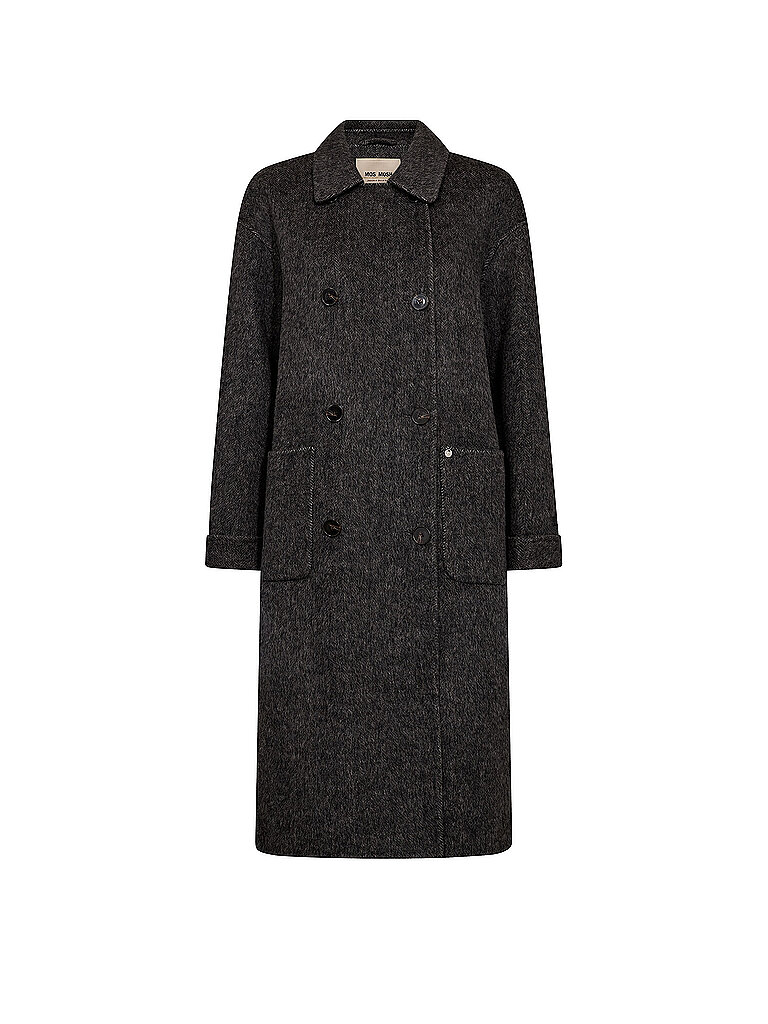 Abrigo de lana MMLUCCA gris XS