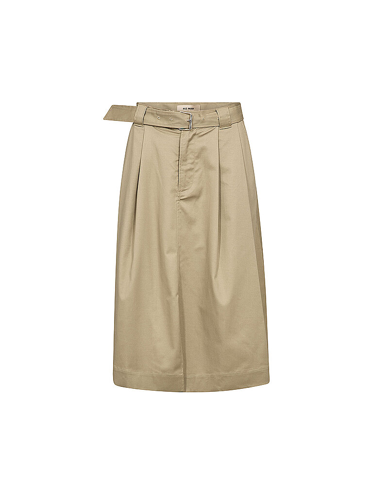Falda midi MMKODABILLIE beige 42