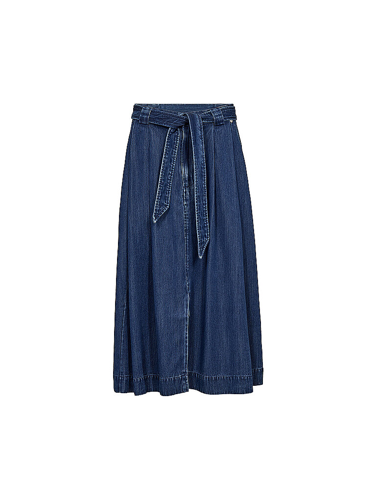 Midi falda MMKODADINEM azul oscuro 36