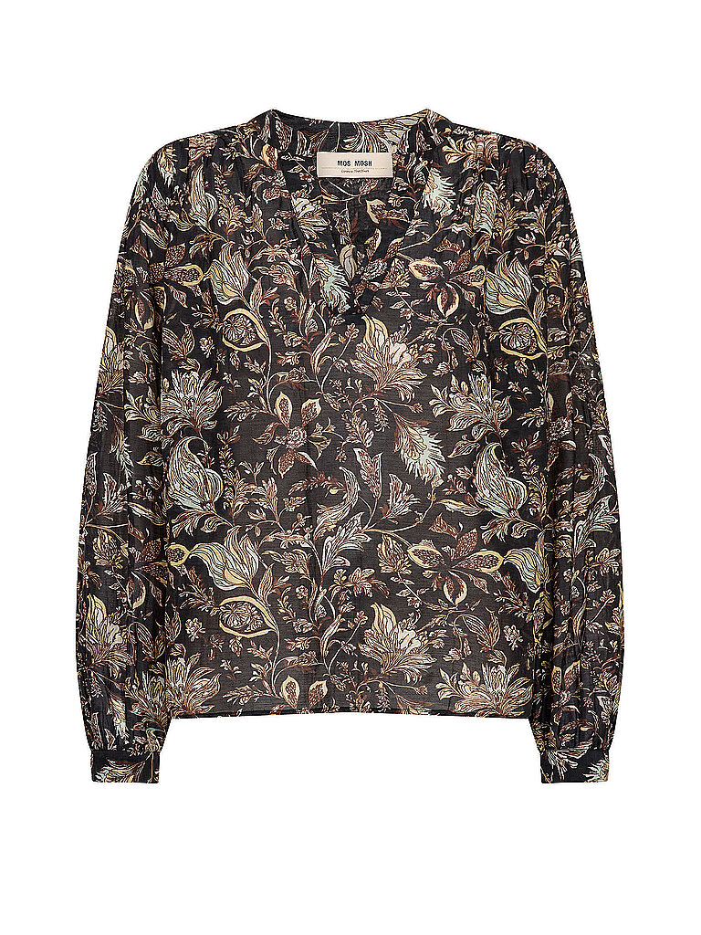 MOS MOSH Blusa MMTENCAFLEURA verde oscuro