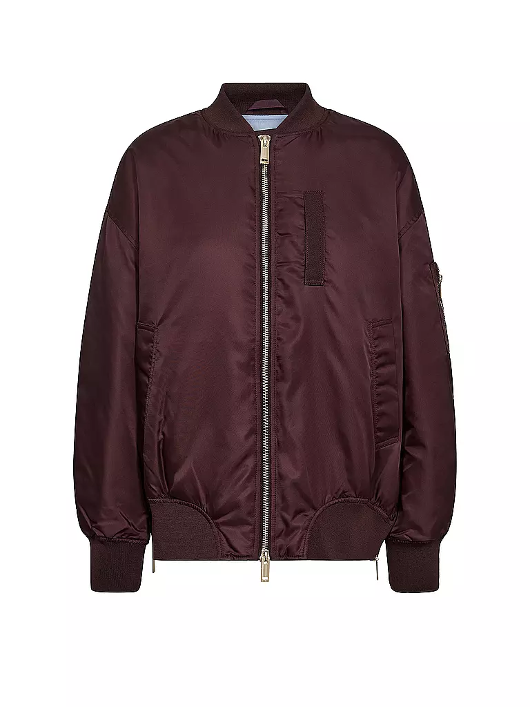 MOS MOSH | Blusón MMRUBYBOMBER | Rojo oscuro
