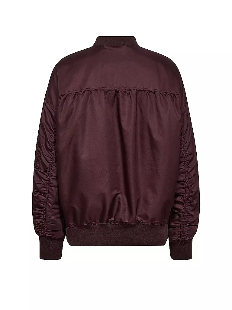 MOS MOSH | Blusón MMRUBYBOMBER | Rojo oscuro