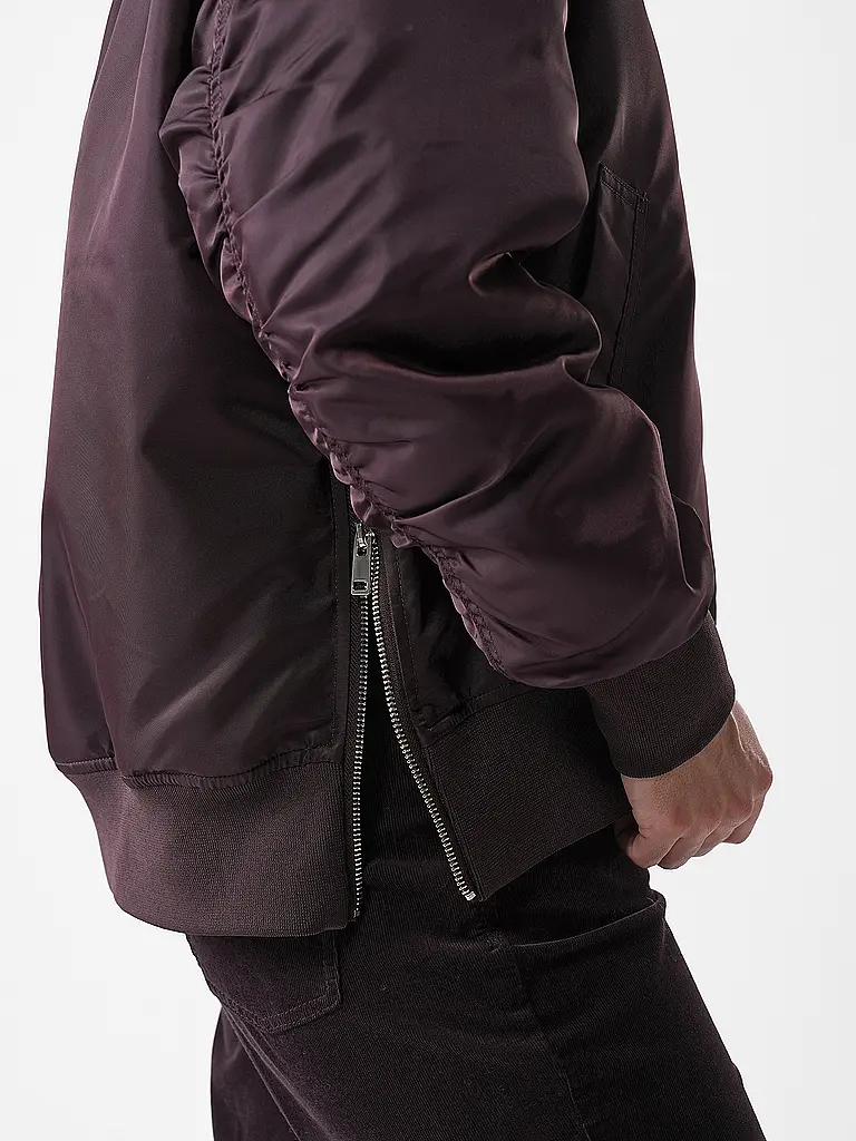 MOS MOSH | Blusón MMRUBYBOMBER | Rojo oscuro