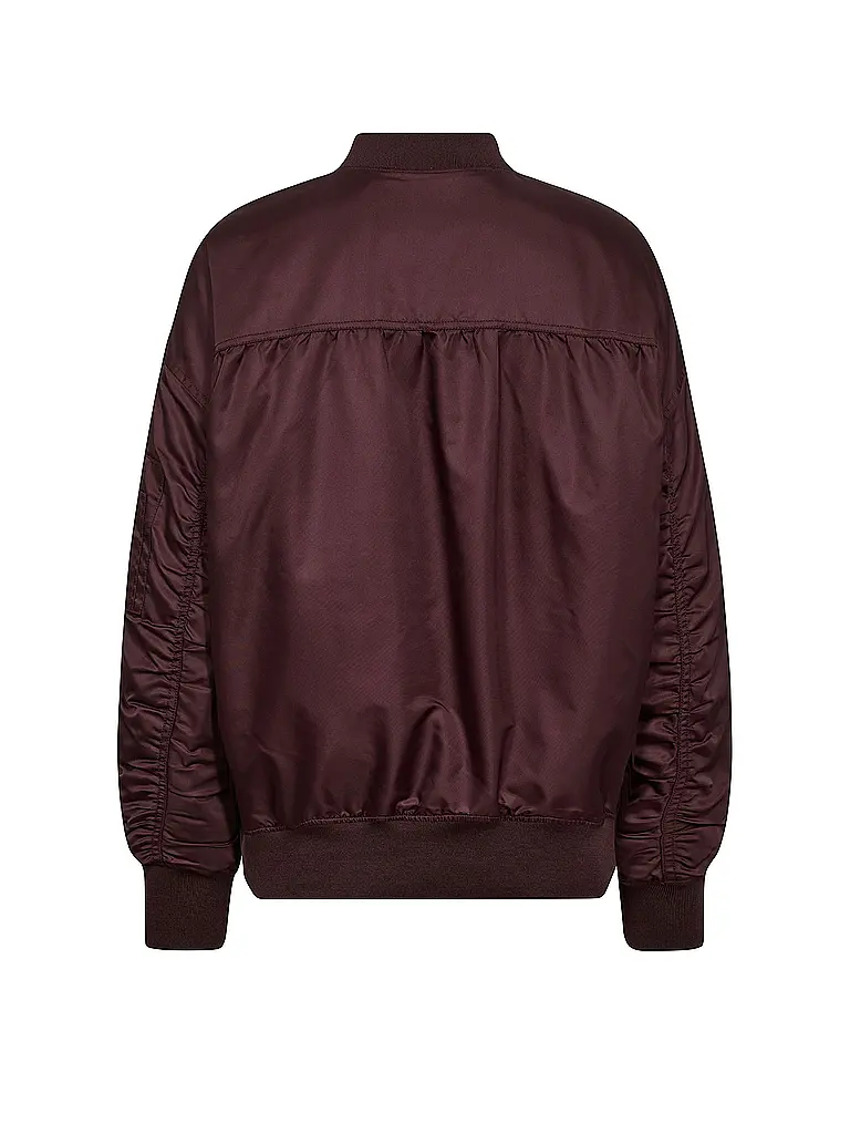 MOS MOSH | Blusón MMRUBYBOMBER | Rojo oscuro