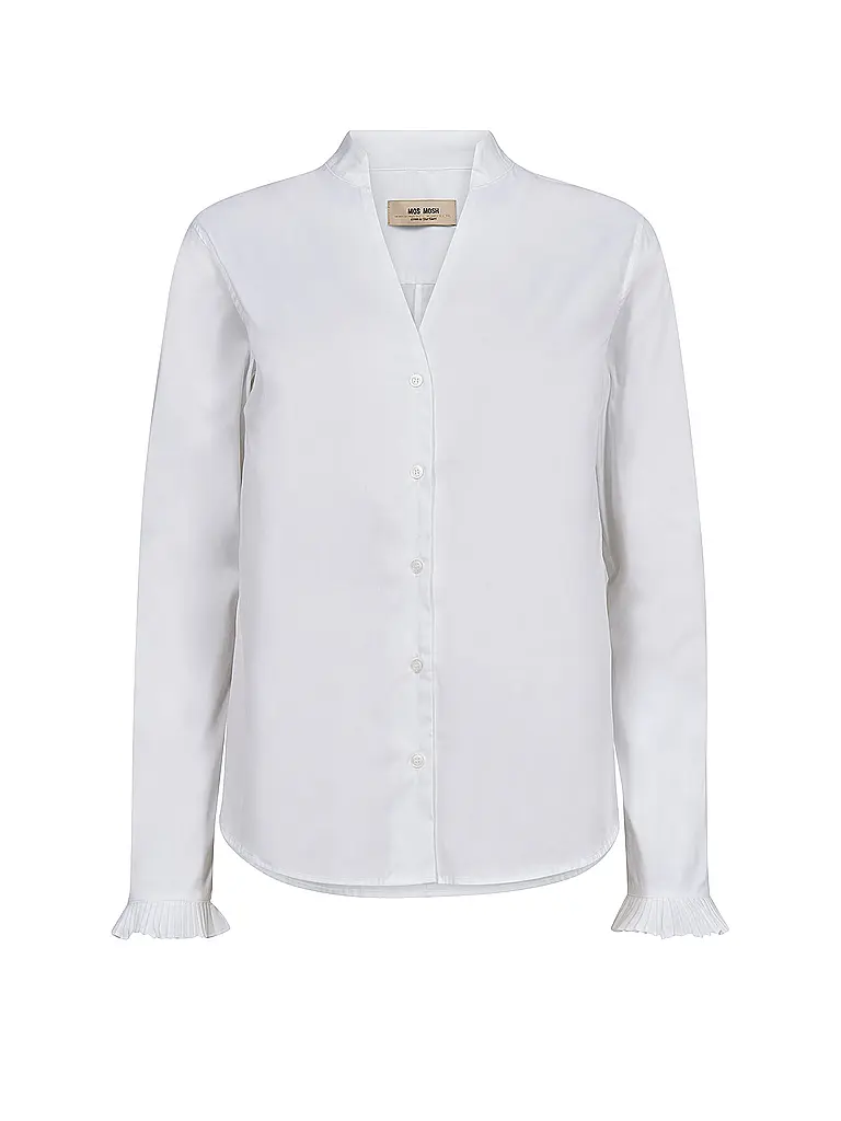 MOS MOSH | Blusa MMHASSIEPLEAT | weiss