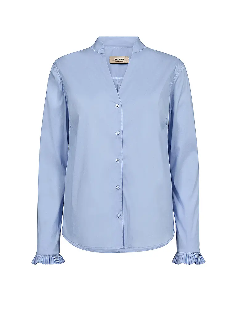 MOS MOSH | Blusa MMHASSIEPLEAT | hellblau