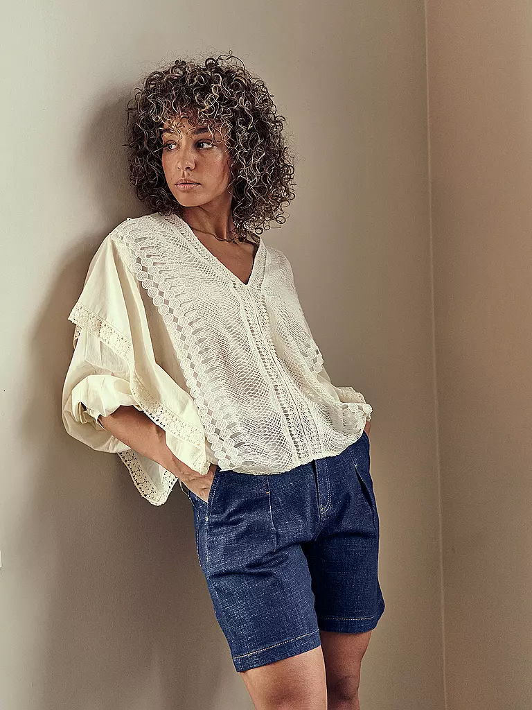 MOS MOSH | Bluse MMFINALACEBLOUSE | Crema