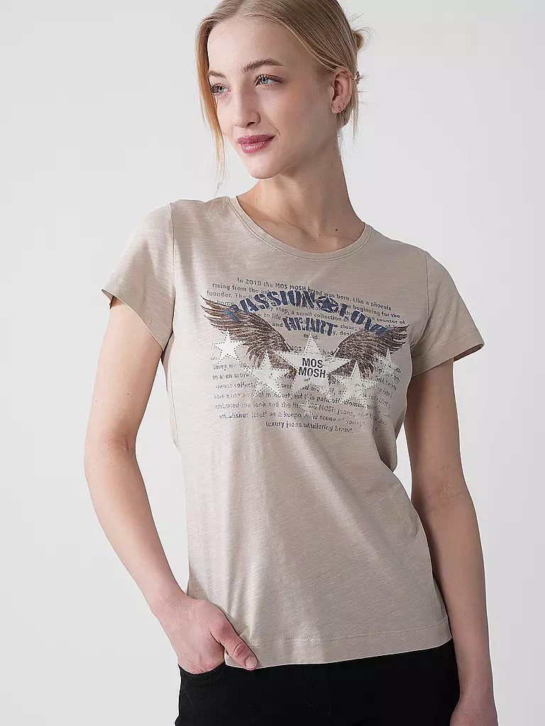 MOS MOSH | Camiseta MMZIBBY | Beige