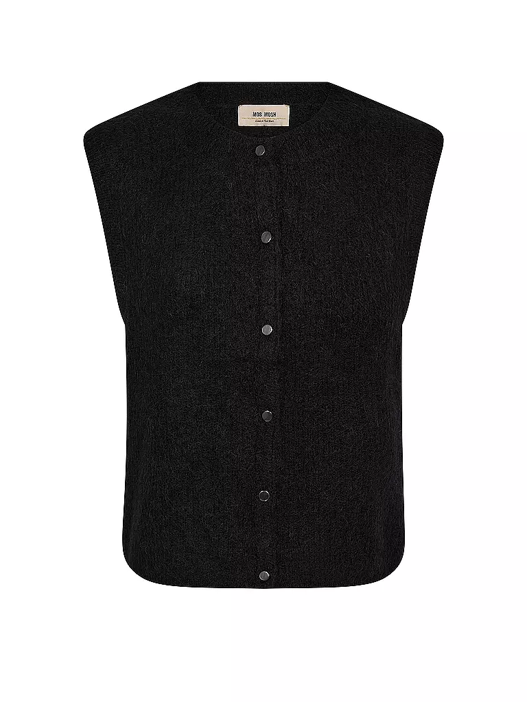 MOS MOSH | Chaleco de punto MMALMINETHORA | Negro
