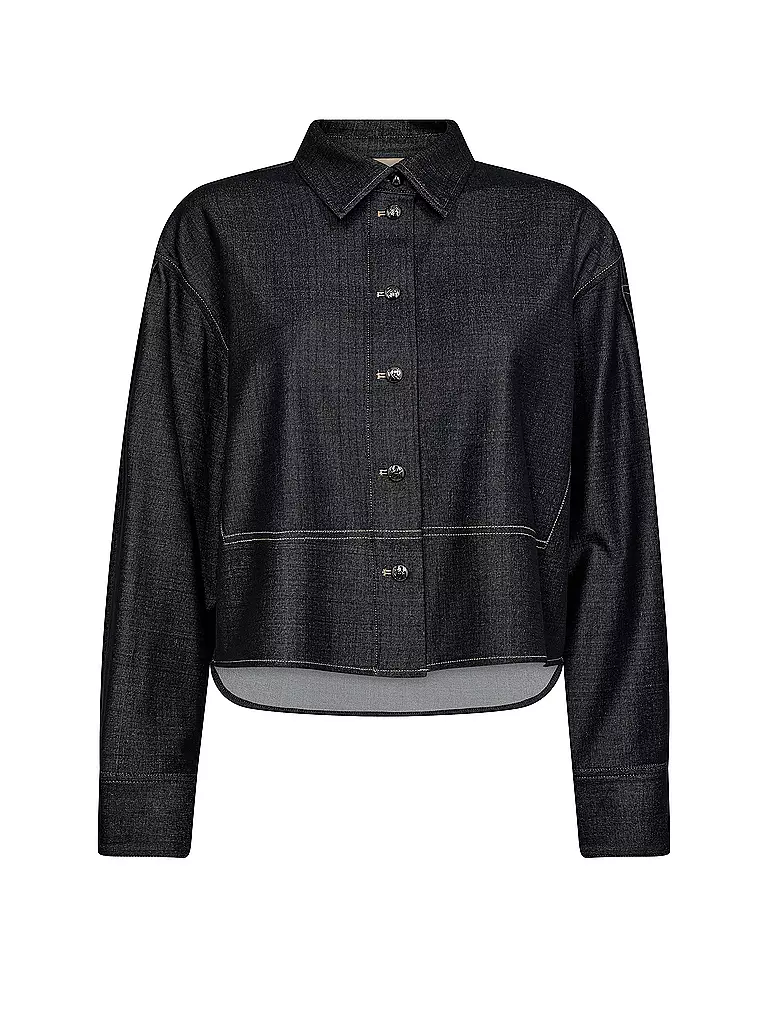 MOS MOSH | Jeansbluse MMANELACILLA | Azul oscuro