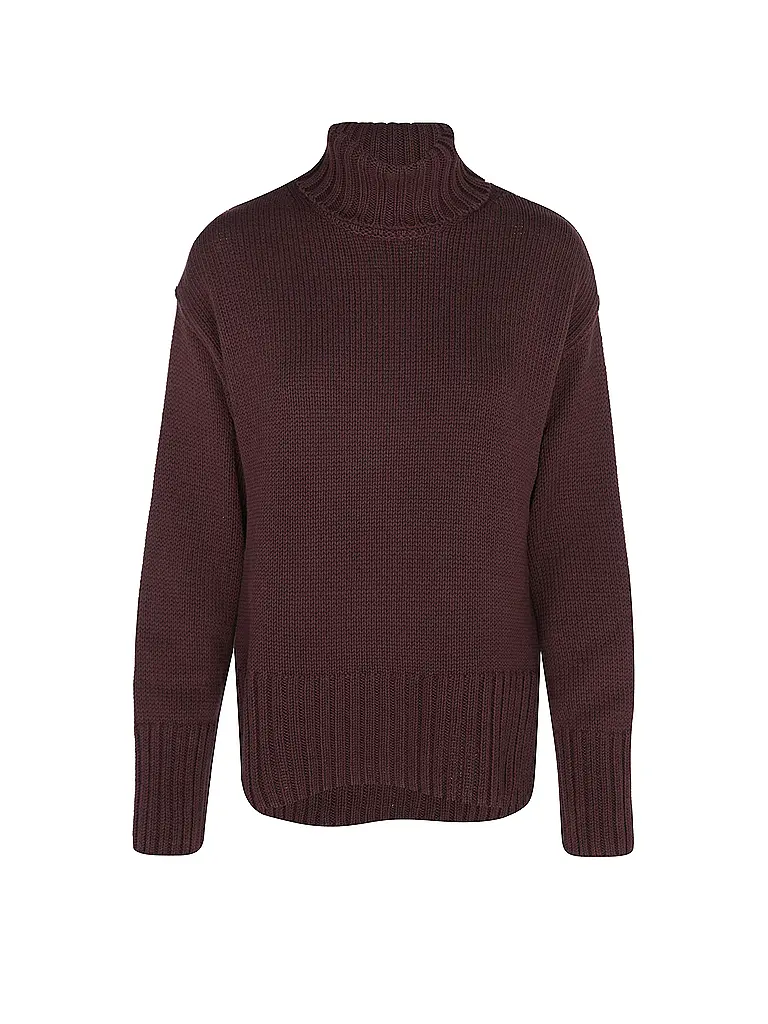 MOS MOSH | Jersey de cuello alto | dunkelrot