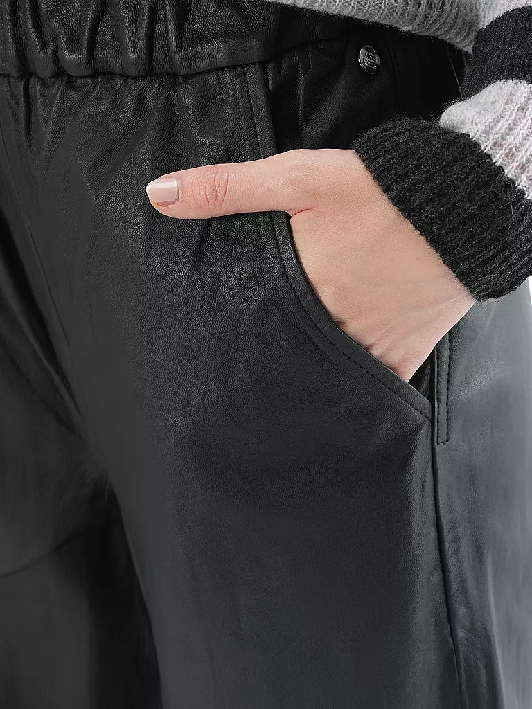 MOS MOSH | Lederhose MMZABEL | Negro