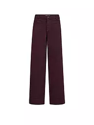 MOS MOSH | Pantalones Marlene MMSOEY | Rojo oscuro