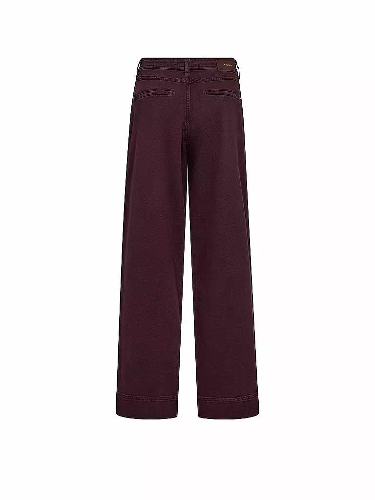 MOS MOSH | Pantalones Marlene MMSOEYIGLESIA | dunkelrot