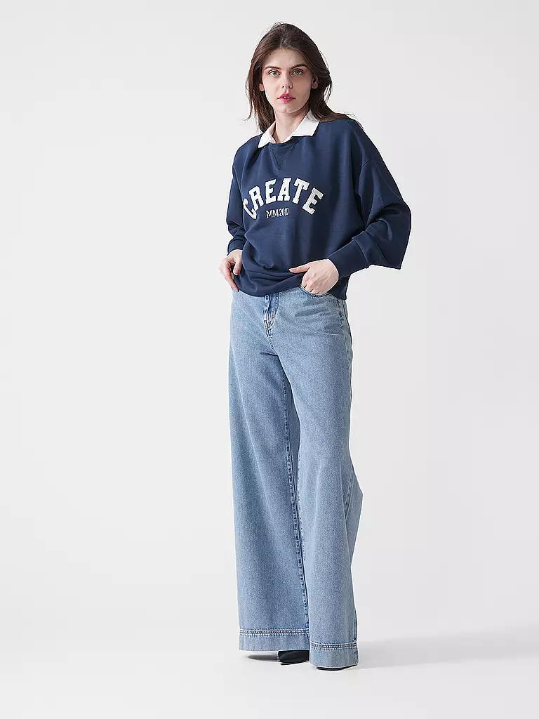 MOS MOSH | Sweater MMCELLI | Azul oscuro