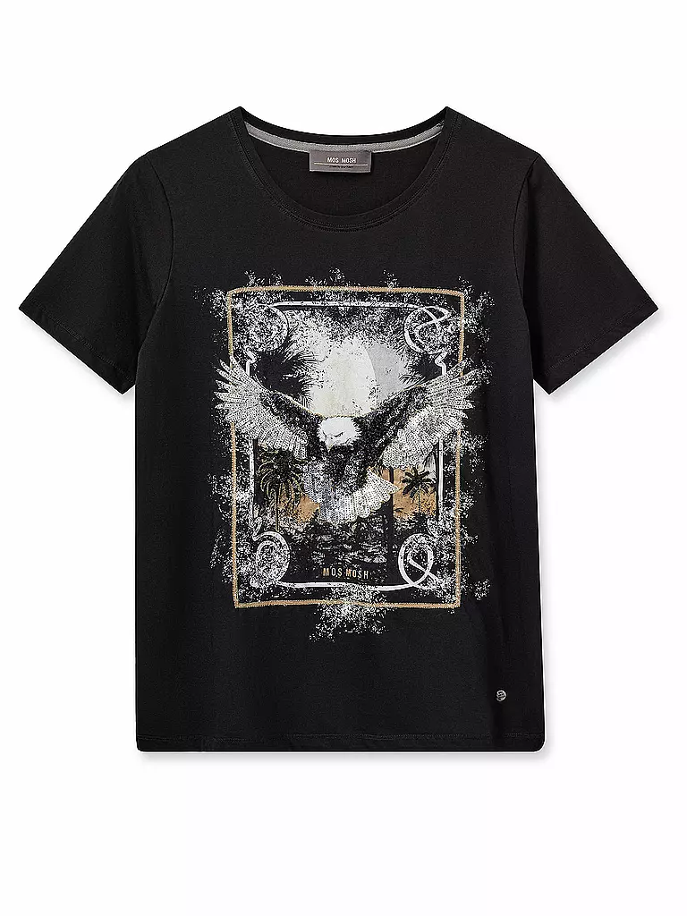 MOS MOSH | T-Shirt MMELLI | Negro