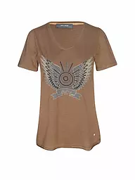 MOS MOSH | T-Shirt MMGETHIO-SSTEE | Marrón claro