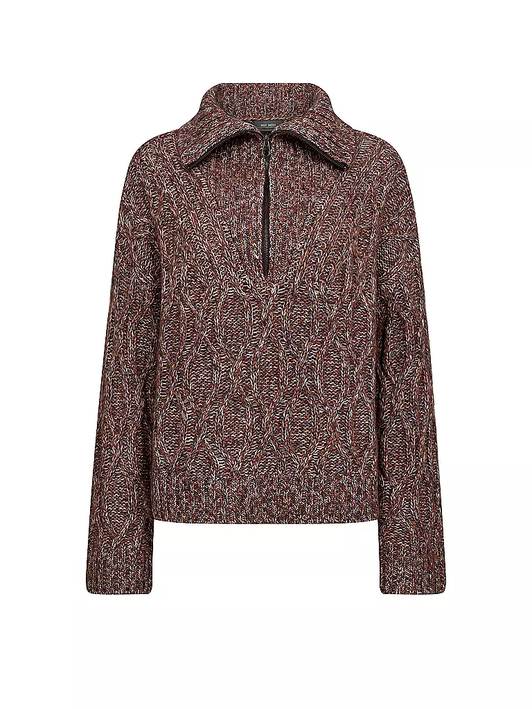 MOS MOSH | Troyer Pullover MMKELSEY | Rojo oscuro