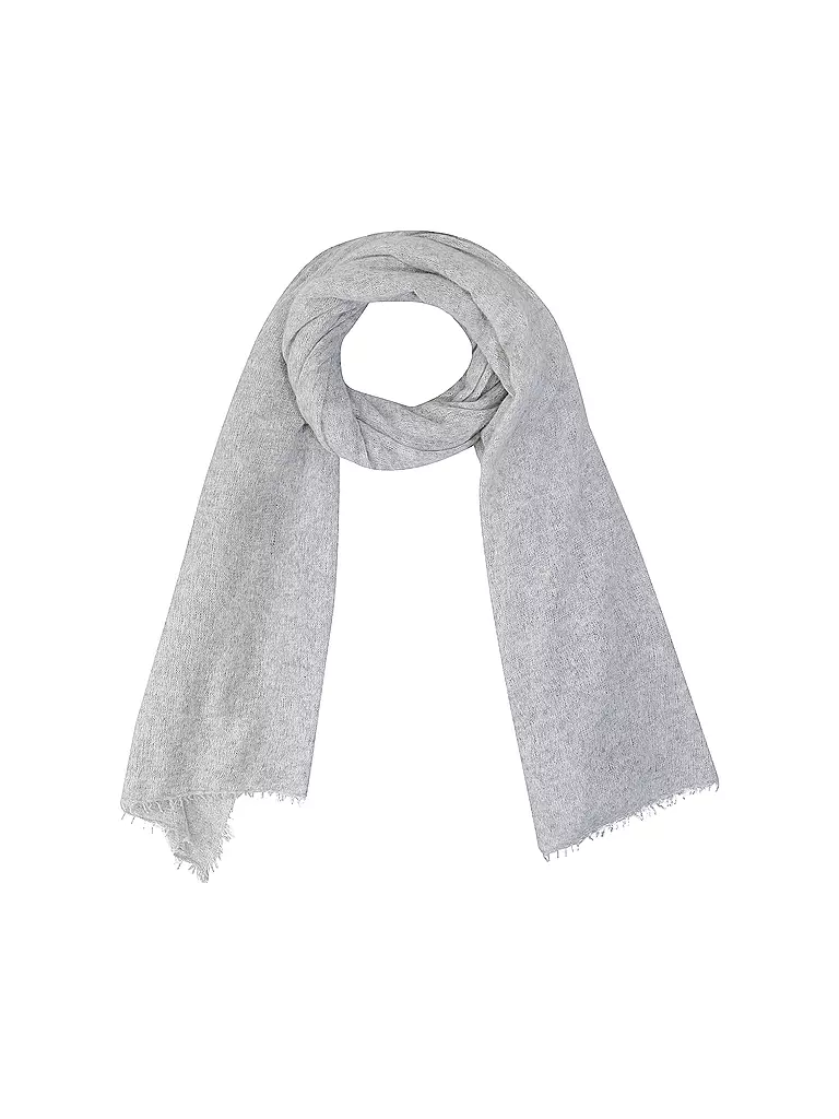 MOULETA | Chal de cachemira | Gris claro