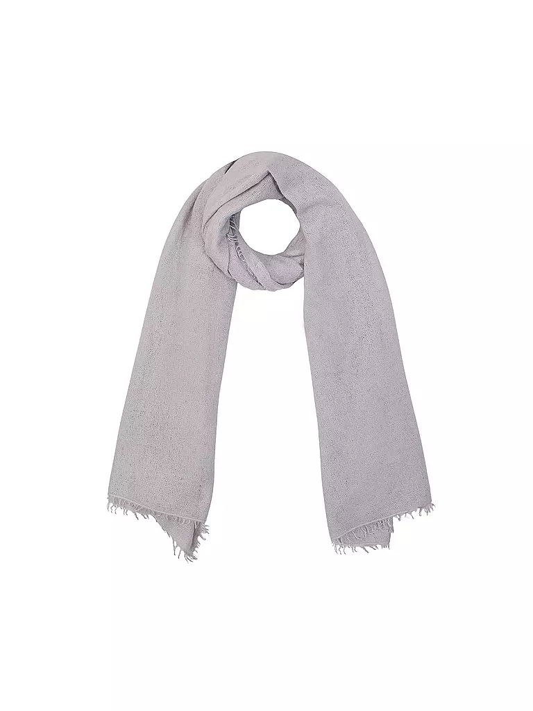 MOULETA | Chal de cachemira | Gris claro