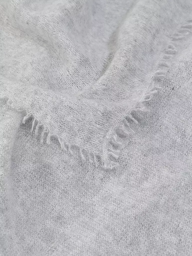 MOULETA | Chal de cachemira | Gris claro