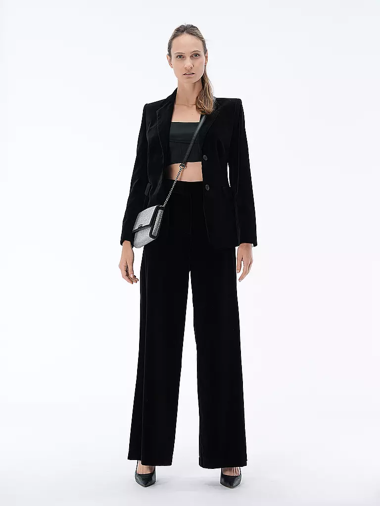 MSGM | Pantalón de corte acampanado | Negro