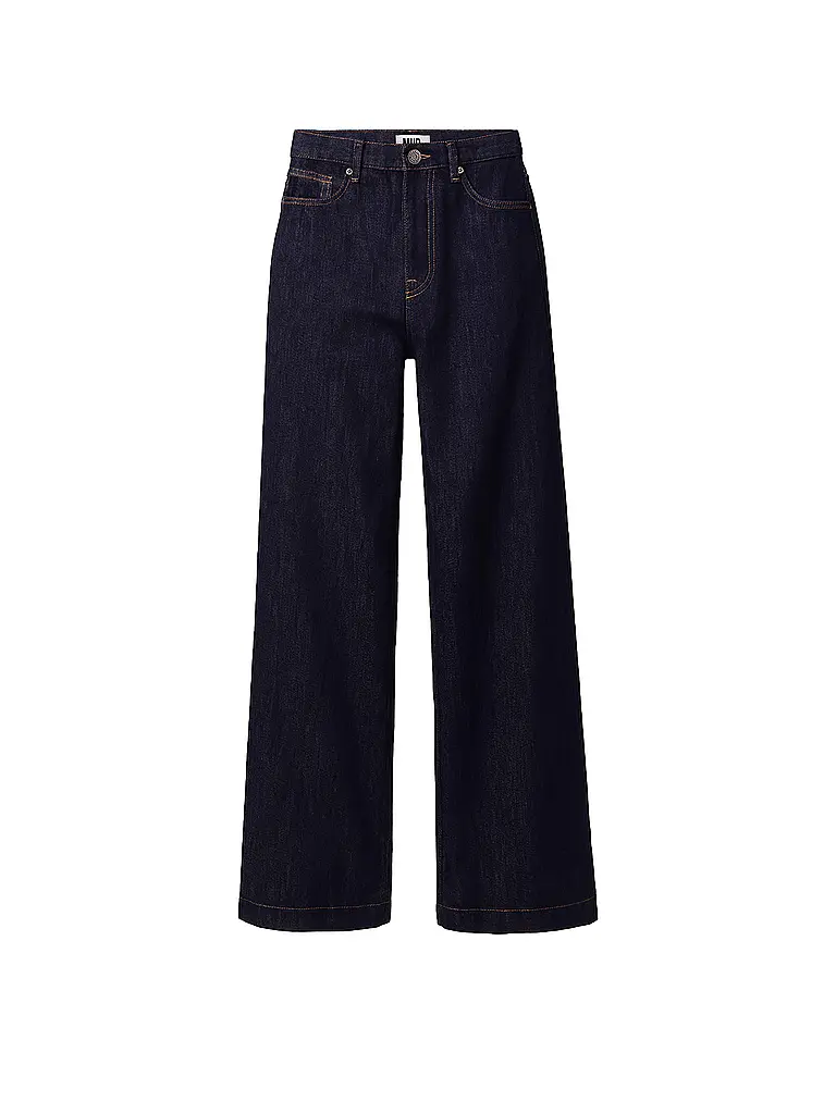 MUD JEANS | Jeans de pierna ancha JUNE | Azul oscuro
