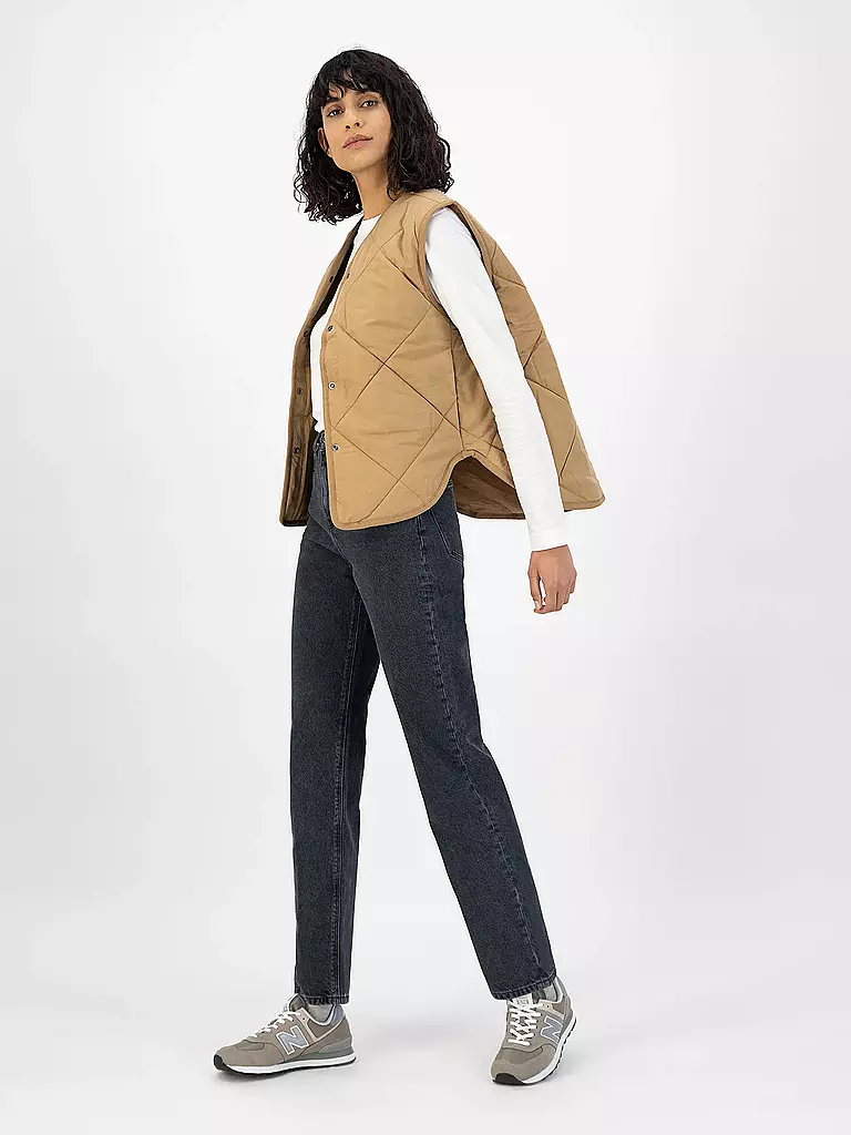 MUD JEANS | Jeans Straight RELAX ROSE | Negro