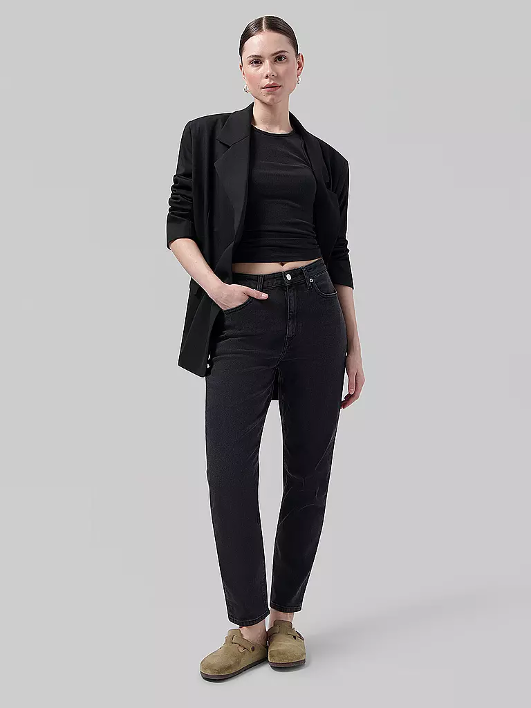 MUD JEANS | Jeans Tapered Fit MAMS | Negro