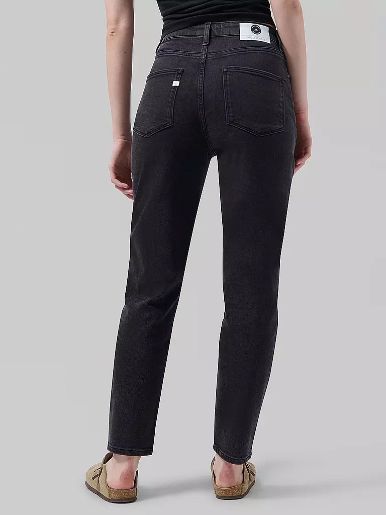 MUD JEANS | Jeans Tapered Fit MAMS | Negro