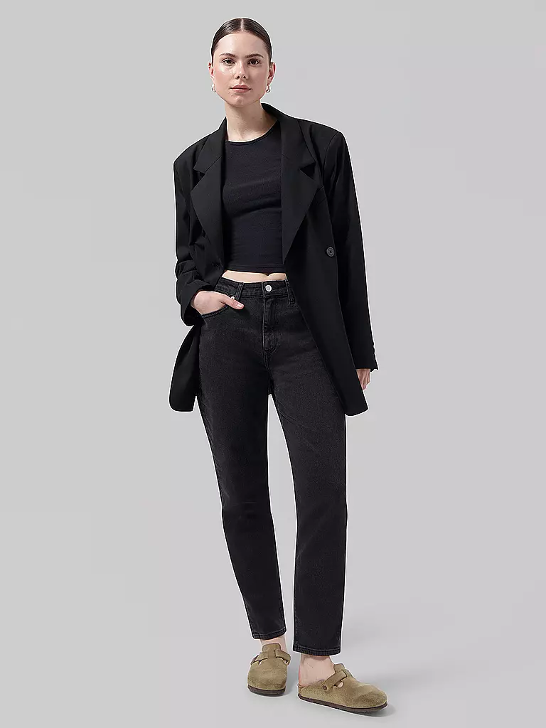 MUD JEANS | Jeans Tapered Fit MAMS | Negro