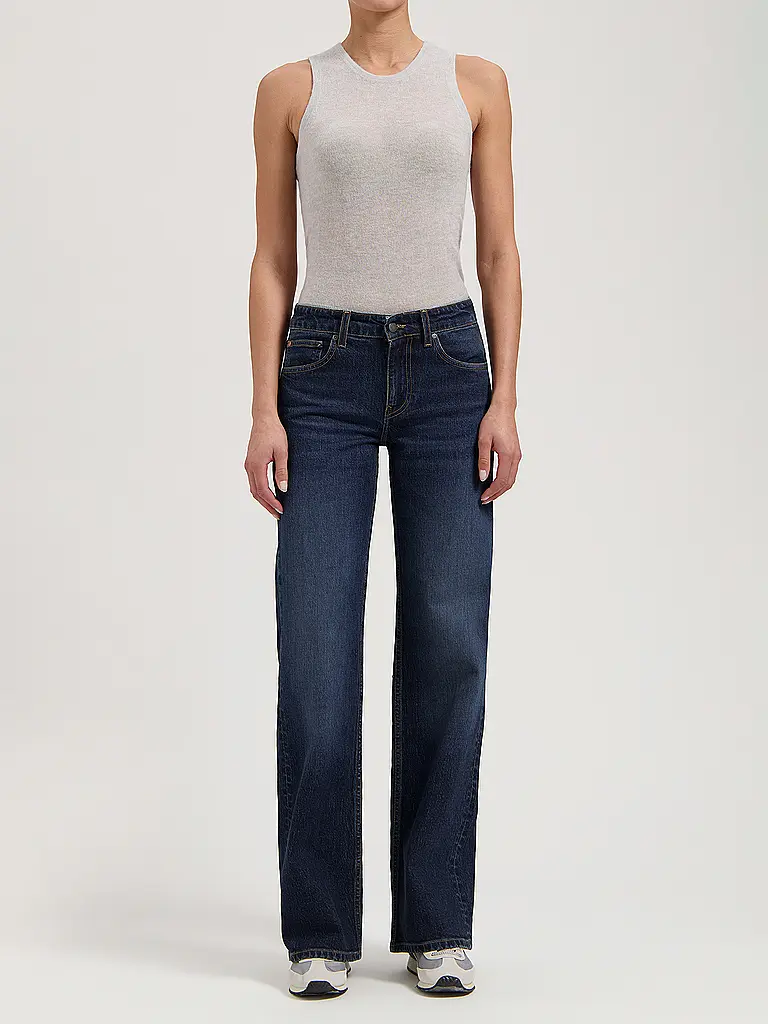 MUD JEANS | Vaqueros Rectos CLEO | Azul