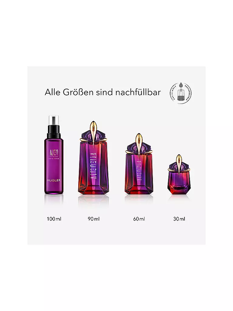 MUGLER | Alien Hypersense Eau de Parfum 90 ml Recargable | Sin color