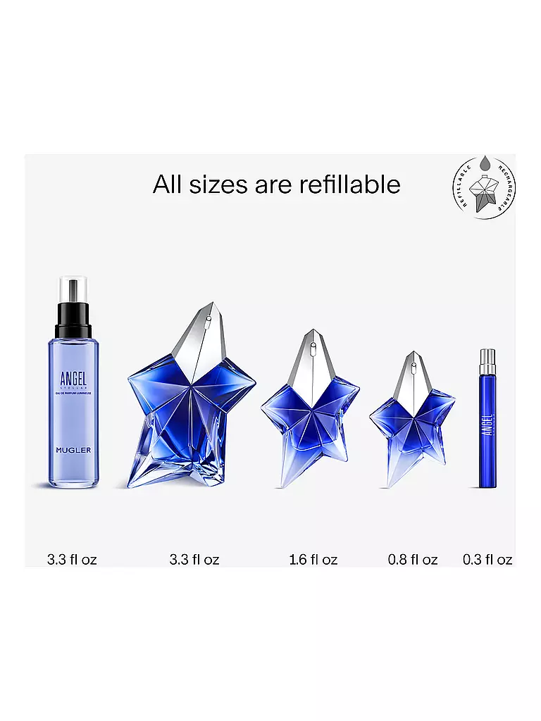 MUGLER | Angel Stellar Eau de Parfum Recarga 100ml | 
