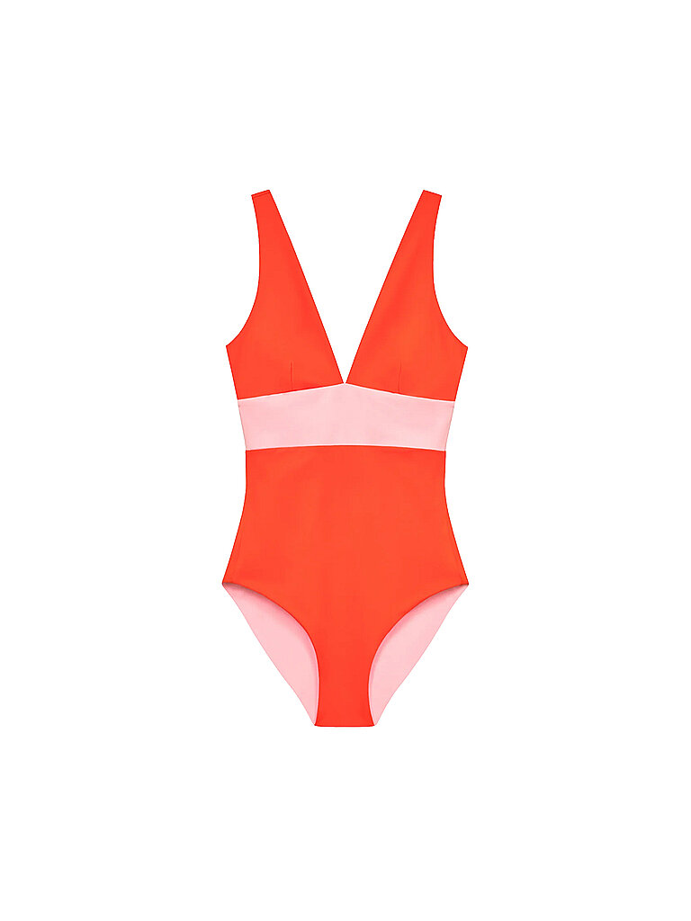 Badeanzug Plungesuit coral S