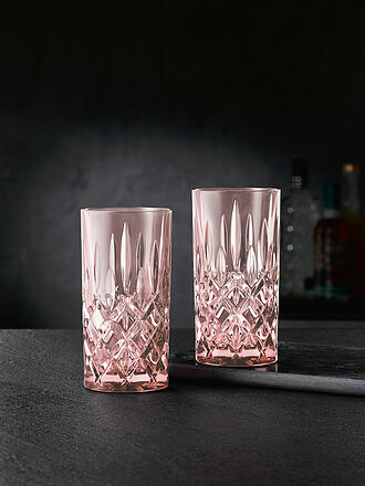 NACHTMANN | Juego de 2 vasos de tubo NOBLESSE FRESH COLORS Rose