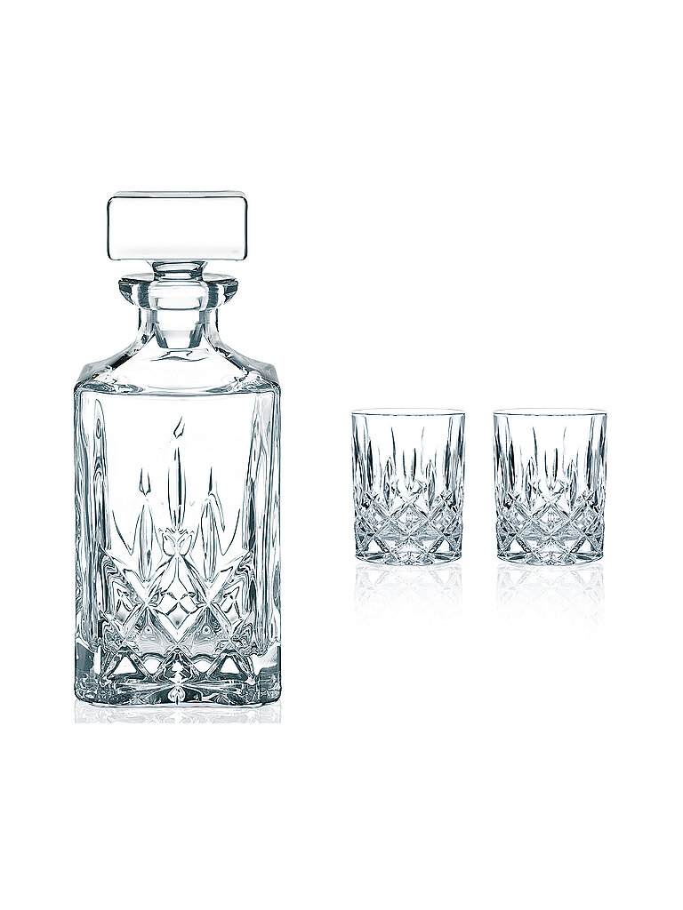 NACHTMANN Juego de whisky de 3 piezas Noblesse transparente
