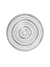 NACHTMANN | Juego de 2 platos Etnho de 23 cm | Transparente
